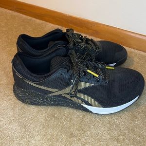 Reebok Nano 9 Black with Gold